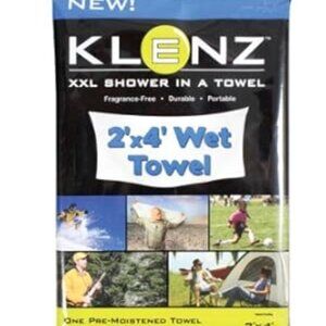 Klenz XXL Shower in a Towel, 2'x4' Wet Towel 💸